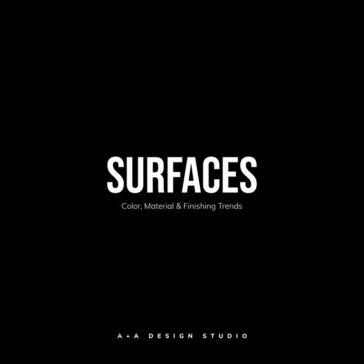 A + A Surfaces Material Trends Book for Spring Summer