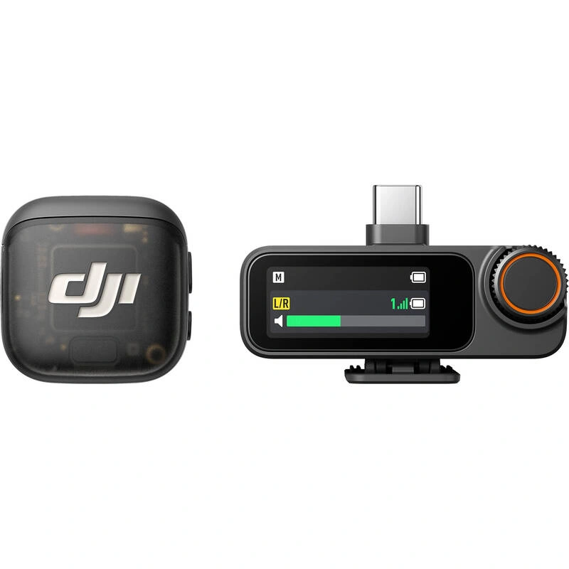DJI Mic (1TX 1RX) Compact Wireless Microphone System/Recorder