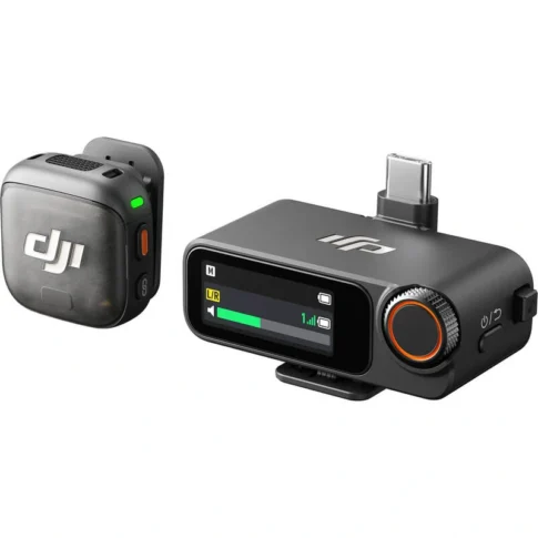 DJI Mic 3 (1TX + 1RX) Compact Wireless Microphone System/Recorder