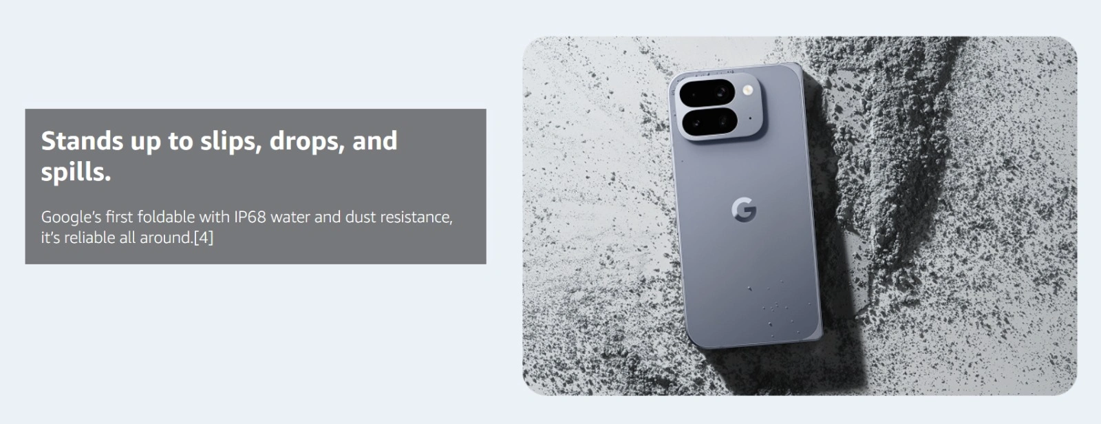 Google Pixel 10 Pro Fold 5G (16GB RAM, 256GB, Moonstone) – Design Info