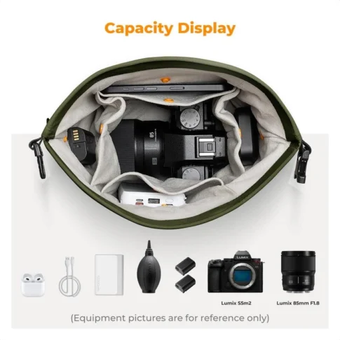 K&F CONCEPT Sling Bag 5L Urban Wander 11 (Green) (1) K&F CONCEPT Sling Bag 5L Urban Wander 11 (Green) (1)