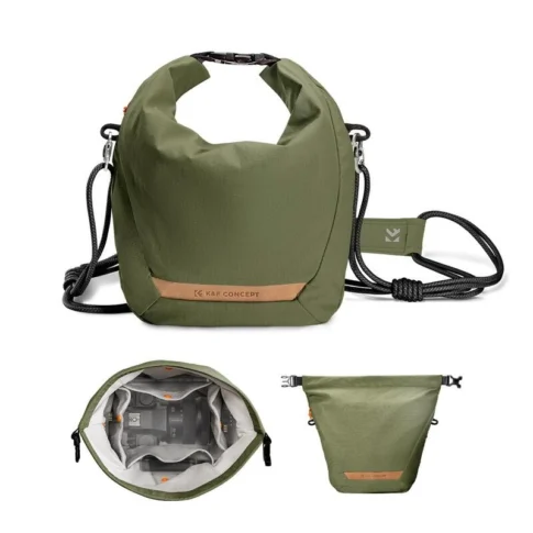 K&F CONCEPT Sling Bag 5L Urban Wander 11 (Green) (7)