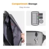 K&F Concept Alpha Camera Sling Bag 10L Photography Shoulder Bag, Compatible with Canon Nikon Sony Camears DJI Mavic Drones - Sling Bag10L Urban Wander 01 (Grey) (7) K&F Concept Alpha Camera Sling Bag 10L Photography Shoulder Bag, Compatible with Canon Nikon Sony Camears DJI Mavic Drones - Sling Bag10L Urban Wander 01 (Grey) (7)