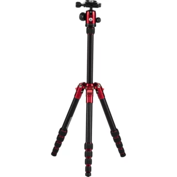 Manfrotto Element Traveller Tripod Small with Ball Head Red, MKELES5RD-BH