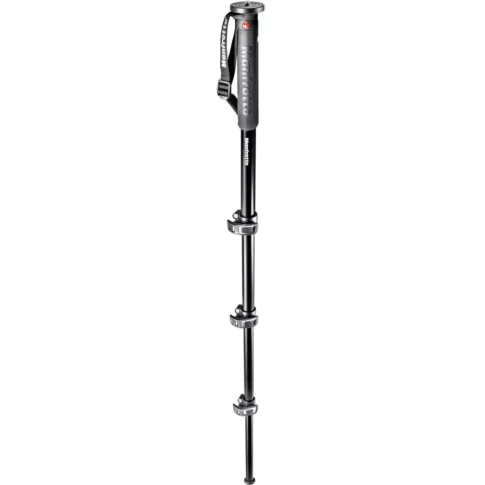 Manfrotto XPRO 4-Section Photo Monopod, Aluminum with Quick Power Lock, MPMXPROA4 (1)