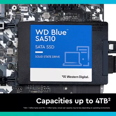 Western Digital WD Blue SA510 SATA 500GB (5) Western Digital WD Blue SA510 SATA 500GB (5)