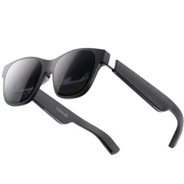 XREAL Air Ar Glass Smart Glass Up To 201 Large Screen To Carry Anywhere / Tuv Certified (Eye Friendly), Black