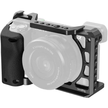 SmallRig Cage with Silicone Handle for Sony A6100/A6300/A6400 Camera, 3164