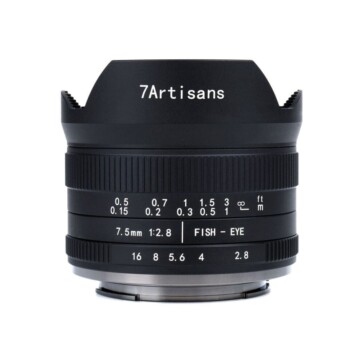 7artisans Photoelectric 7.5mm f/2.8 II Fisheye Lens for Sony E