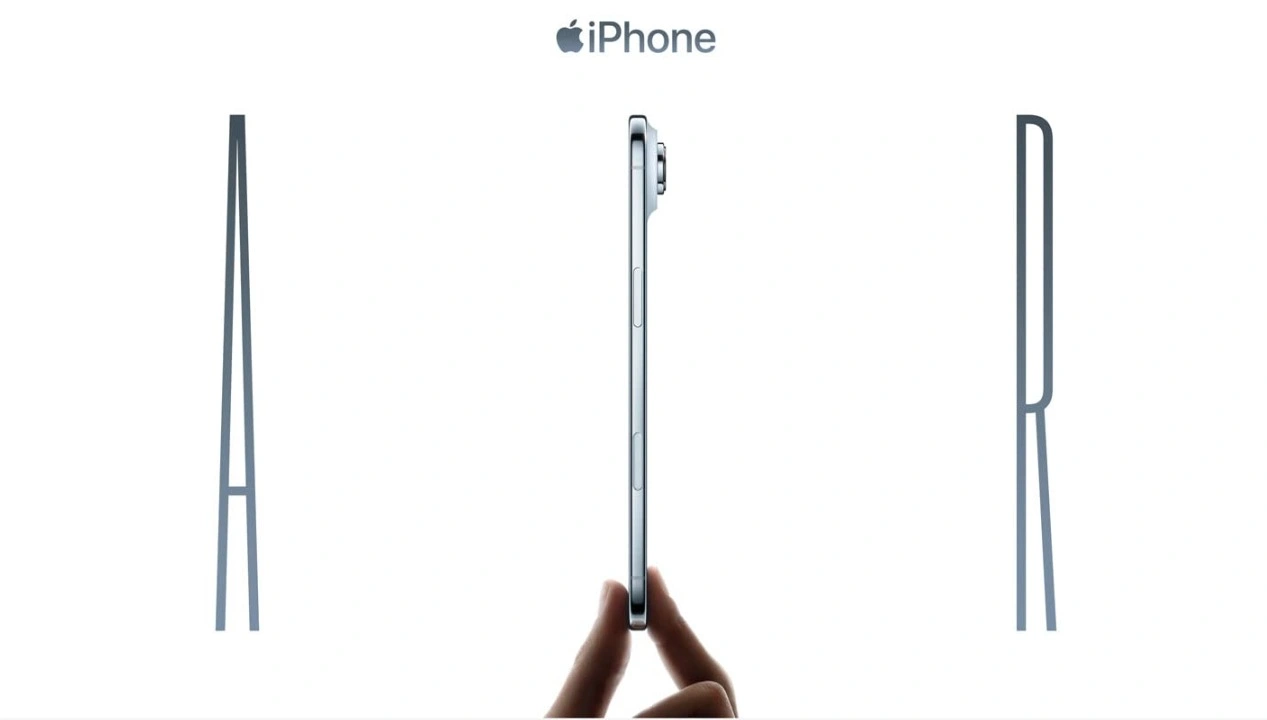 Apple iPhone Air (1TB, Light Gold) – Design Info