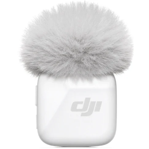 DJI Mic Mini Clip-On Transmitter with Built-In Microphone (2.4 GHz, Arctic White) (4) DJI Mic Mini Clip-On Transmitter with Built-In Microphone (2.4 GHz, Arctic White) (4)