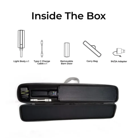 Digitek (DSL 600 RGB) 35W Bi-Color + 30W RGB LED Video Stick Light with Barndoors (10) Digitek (DSL 600 RGB) 35W Bi-Color + 30W RGB LED Video Stick Light with Barndoors (10)