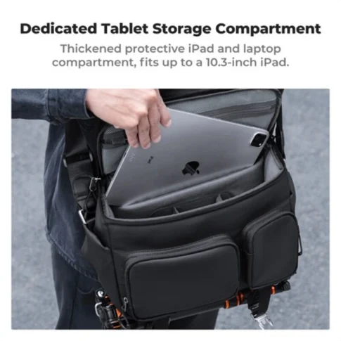 K&F 10L Urban Wander Crossbody Shoulder Sling Camera Bag (7) K&F 10L Urban Wander Crossbody Shoulder Sling Camera Bag (7)