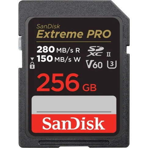 SanDisk 256GB Extreme PRO UHS-II SDXC Memory Card (1)