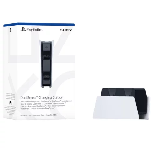Sony Dual Sense Charging Station for PlayStation 5 (White) (3) Sony Dual Sense Charging Station for PlayStation 5 (White) (3)