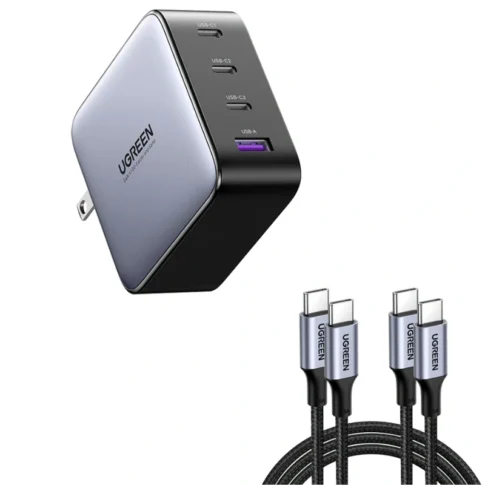 UGREEN Nexode 100W USB C GaN Charger-4 Ports Wall Charger (3) UGREEN Nexode 100W USB C GaN Charger-4 Ports Wall Charger (3)