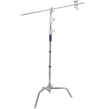 E-Image LCS-05 10.75 Feet Photography Light C-Stand, Detachable Base, Grip Kit & Extension Arm with Payload 10 Kg