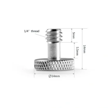 SmallRig Camera Fixing Screw 5pcs Pack / 1615B
