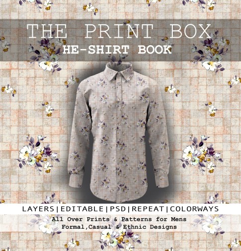 Print Box - He Shirt Book (Mens Shirts Prints & Patterns)