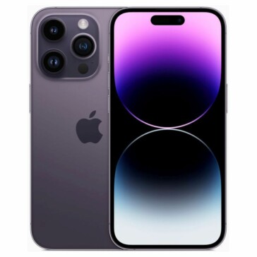 Apple iPhone 14 Pro 256 GB, Deep Purple, Open Piece March 2023 Activated, 1 Yr Warranty with Bill