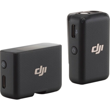DJI Mic Single Compact Digital Wireless Microphone System/Recorder for Camera & Smartphone (2.4 GHz)