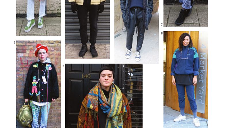 An eclectic mix of sportswear cool and