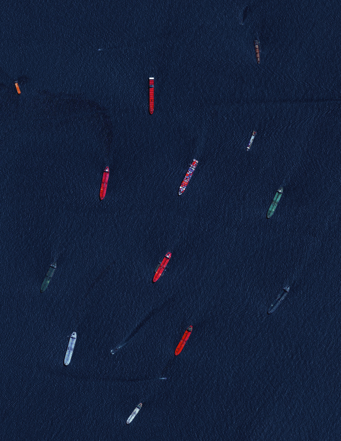 Cargo ships and tankers