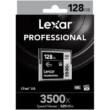 Lexar 3500x CFast 2.0 card 525mbps, 128GB (3)