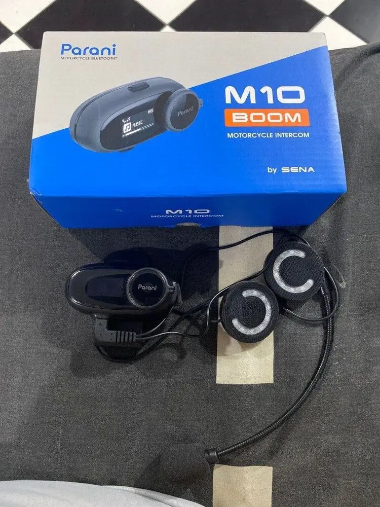 Motorcycle Parani M10 Bluetooth Bluetooth Motorcycle Helmet Sena