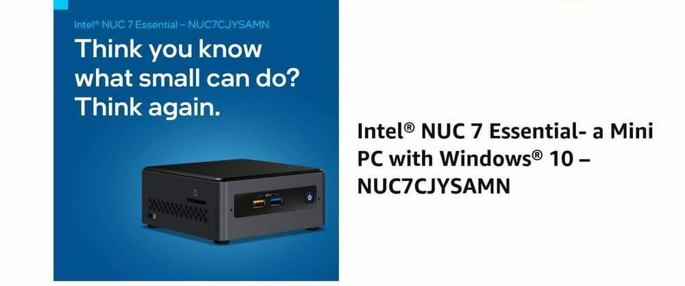 11 Pro Intel Nuc I3 11th Gen Intel NUC 11 Core I3-1115G4 11th