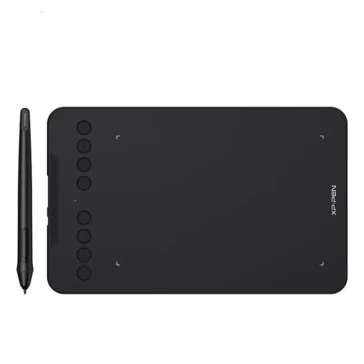 XP Pen Deco Mini7 7 x 4.37 inch Graphics Tablet  (Black, Connectivity - USB)