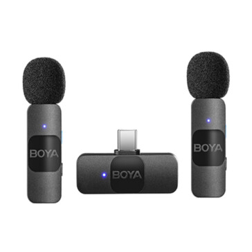 BOYA BY-V20 Wireless Lavalier Microphone For Android USB-C Smartphone