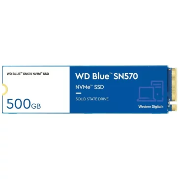 Western Digital WD Blue SN570 NVMe 500GB, Upto 3500MB/s ,Internal Solid State Drive (SSD)