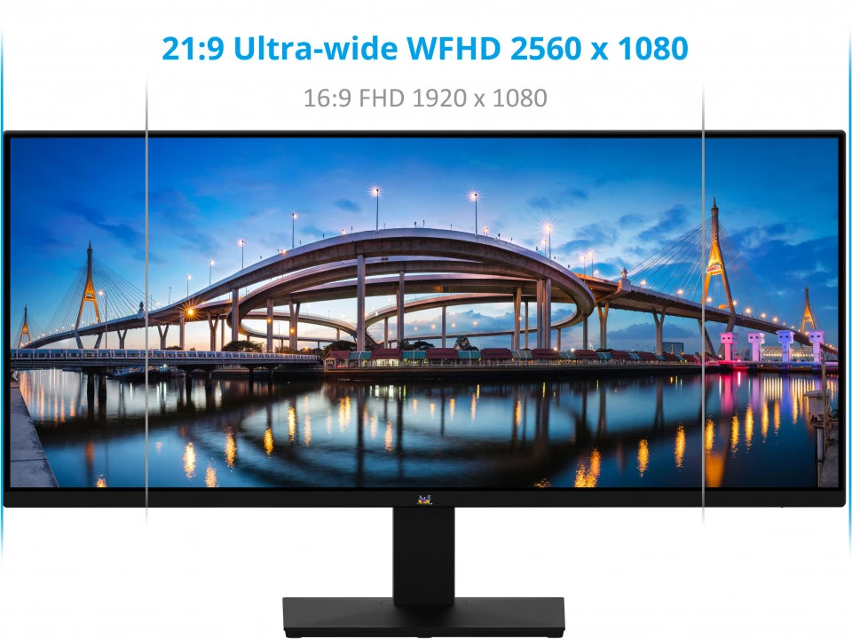 ViewSonic VA2932-MHD 29-Inch WFHD IPS Monitor,Adaptive Sync