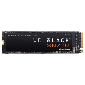 Western Digital WD Black SN770 NVMe 1TB, Upto 5150MB/s,Gaming Storage, Internal Solid State Drive (SSD)