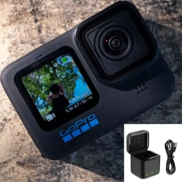 GoPro HERO 11 with 3 Way Charger Combo Black Action Camera – 8x Slow-Motion Video – 1Yrs India Warranty Gopro Hero 11 Combo Kit