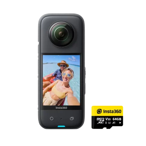 Insta360 X3 with 64Gb Memory Card Combo, Dual-Mode 360, 5.7K Dual-Lens 360  Auto-Stitched Camera – Design Info