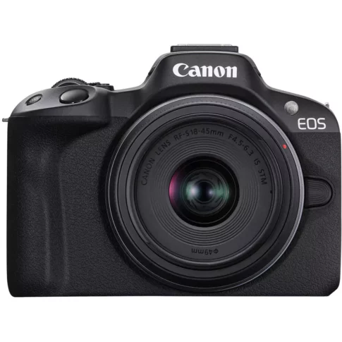 Canon EOS R50 Mirrorless Camera with 18-45 (1)
