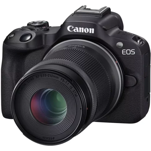 Canon EOS R50 Mirrorless Camera with 18-45mm and 55-210 (7) Canon EOS R50 Mirrorless Camera with 18-45mm and 55-210 (7)