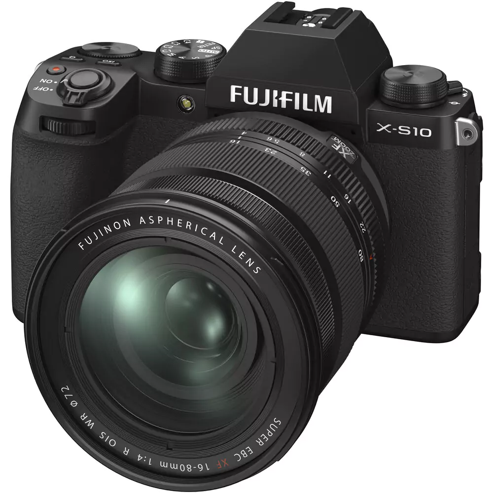 olympus ,sony ,fujifilm… Fujifilm X-S10 Camera with 16-80mm lens Black – Design Info
