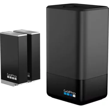 GoPro Dual Battery Charger with Enduro Battery for MAX (x1 Battery + x1 Charger)