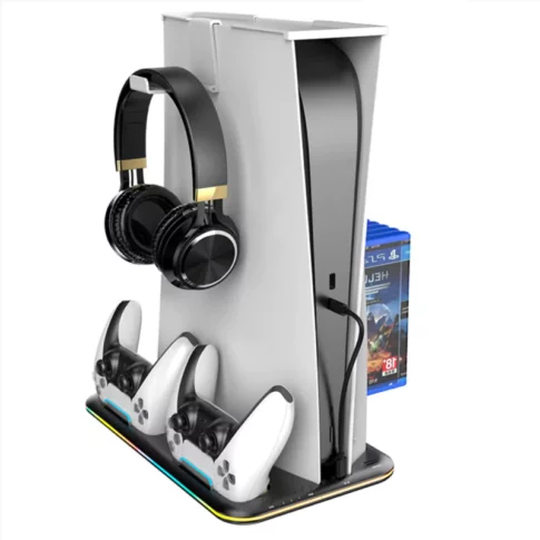 Playstation 5 RGB Cooling Stand with Cooling Fan B (1)