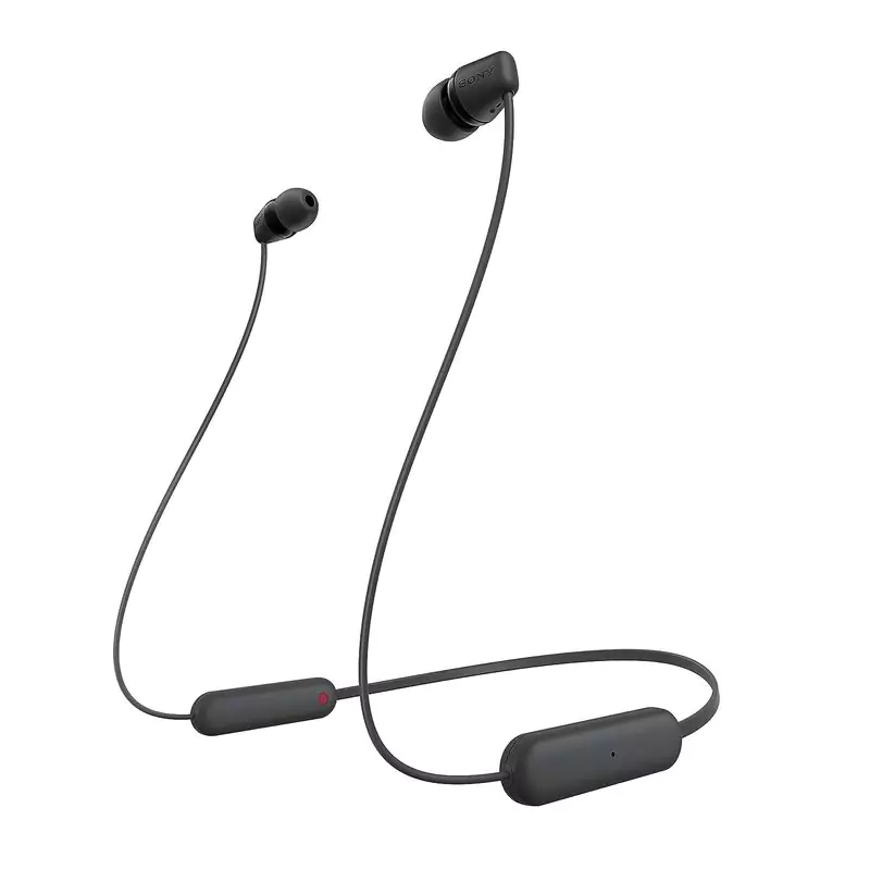 Sony WI-C100 Wireless In-Ear Headphones (Black) – Design Info