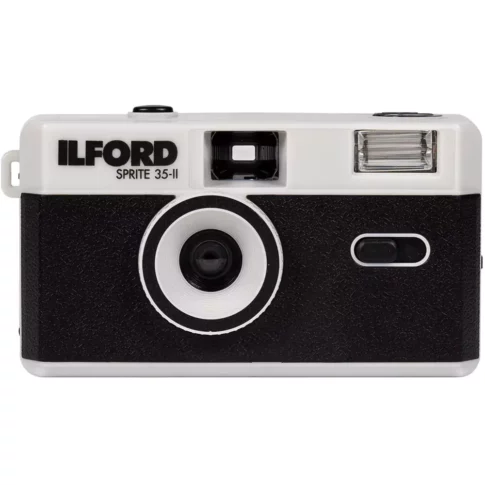 Ilford Sprite 35-II Film Camera (Black & Silver) (1)