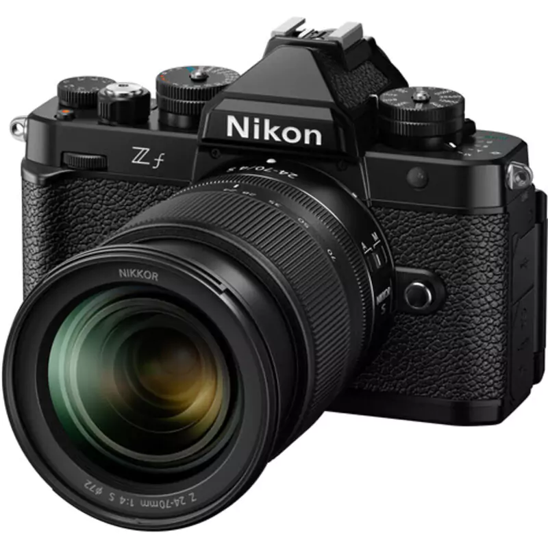 デジタルカメラ Nikon Zf + 40mm F2 + 24-70mm F4 Nikon Zf Mirrorless Camera with 24-70mm f/4 Lens – Design Info