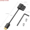 SmallRig 3020 HDMI to Mini-HDMI Adapter Cable (3)