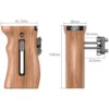 SmallRig Universal Wood Side Handle (3)