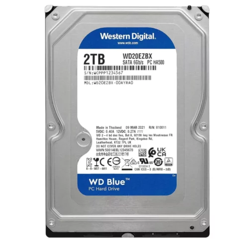 2TB WD Blue 3.5 SATA 6 Gbs PC Hard Drive (11) 2TB WD Blue 3.5 SATA 6 Gbs PC Hard Drive (11)