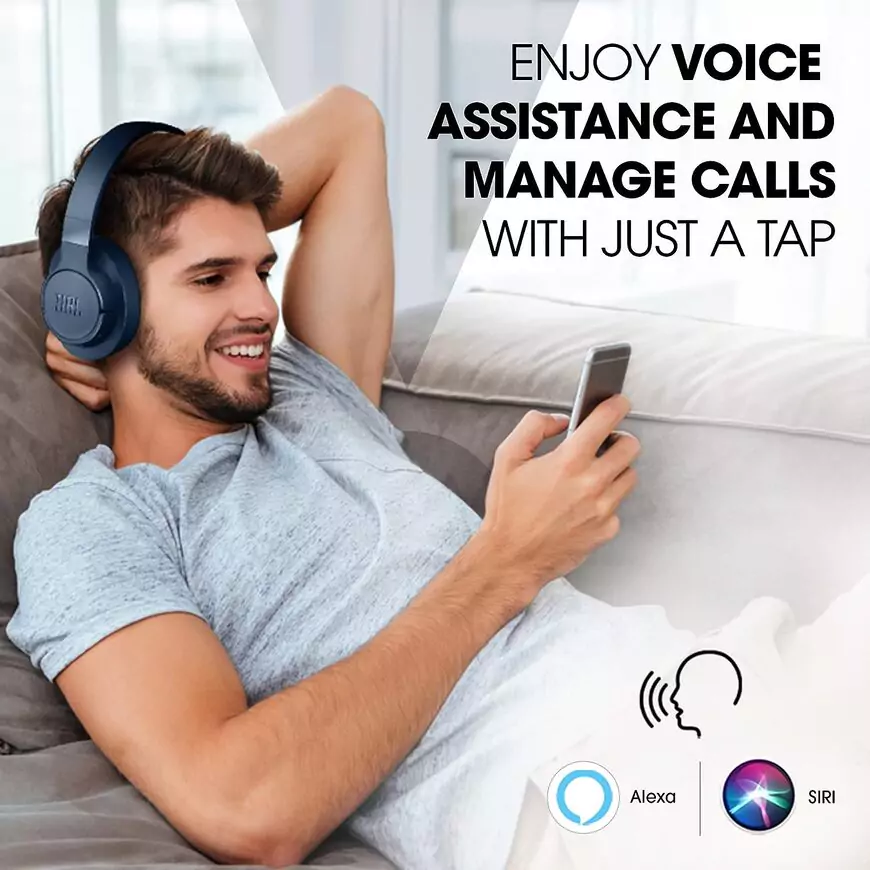 JBL Tune 760NC Noise-Canceling Wireless Over-Ear Headphones (Blue) – Design  Info