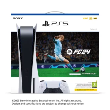 Sony PS5 PlayStation 5 Disc EA SPORTS FC 24 Edition Console (New),Official Warranty